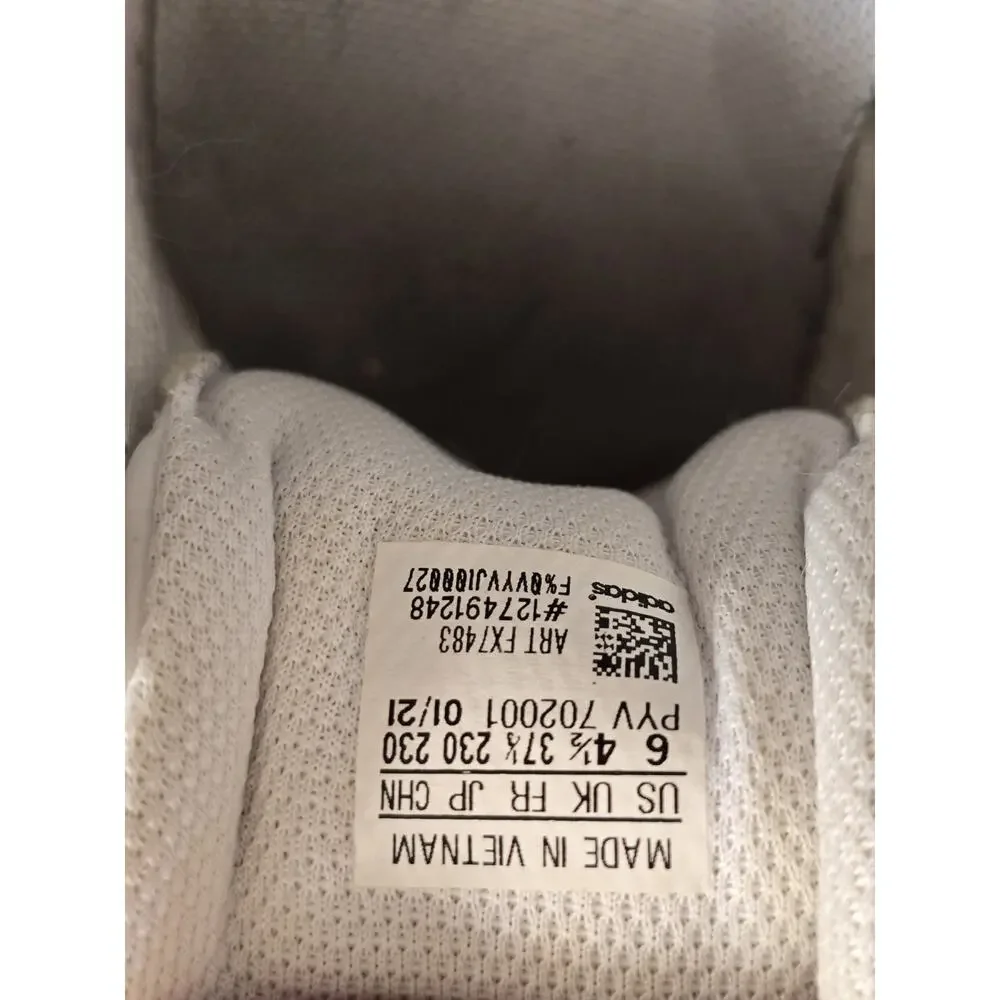 Adidas Superstar Men's White Gold Lace Up Low Top Leather Sneakers FX7483 - Picture 7 of 8